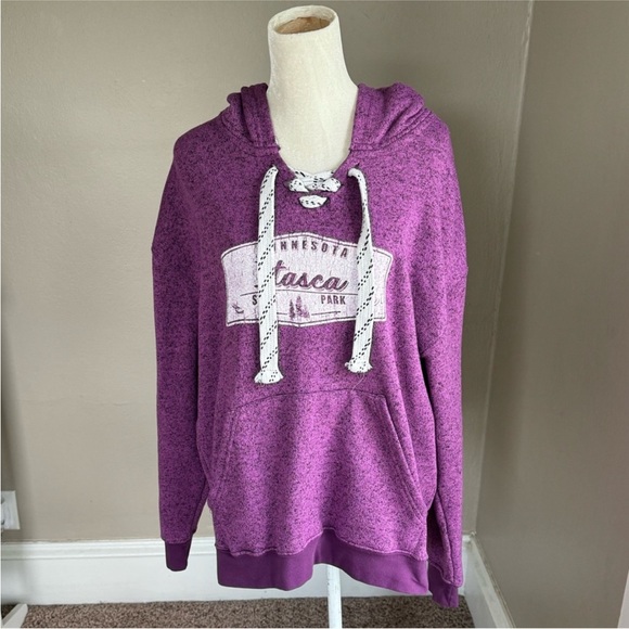 Purple Itasca State Park Sweatshirt - Picture 2 of 10